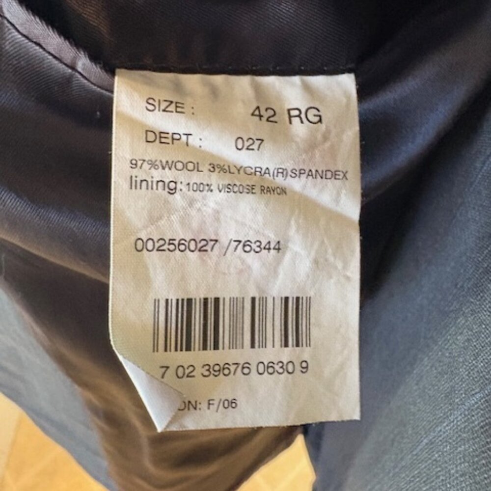 Brooks Brothers 346 Suit 42R 36X31 - Picture 9 of 12